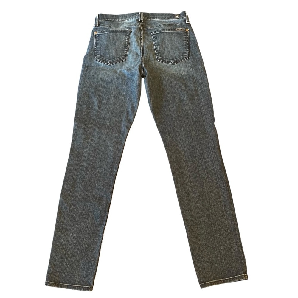 7 for All Mankind The Slim Cigarette Jean Size 28 - Picture 4 of 8